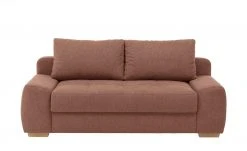 bobb Schlafsofa mit Boxspringpolsterung Eleny de Luxe | Coral (Kupfer) Webstoff