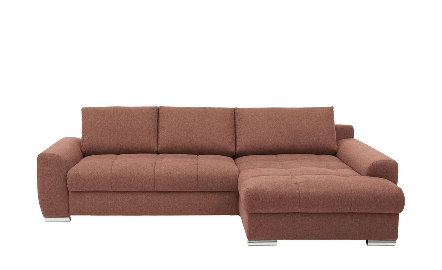 bobb Ecksofa Soumia | Coral (Rostbraun) rechts Webstoff 3 bobb Ecksofa Soumia | Coral (Rostbraun) rechts Webstoff