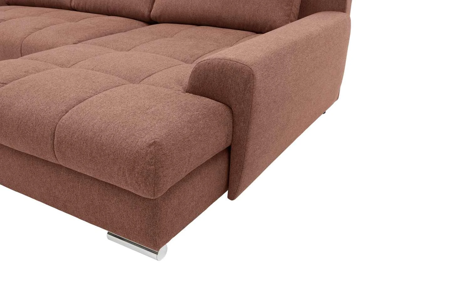 bobb Ecksofa Soumia | Coral (Rostbraun) rechts Webstoff 9 bobb Ecksofa Soumia | Coral (Rostbraun) rechts Webstoff – Bild 7