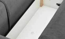 bobb Ecksofa mit Boxspringpolsterung Lisa de Luxe | Stone (Grau) rechts Webstoff -Sofas Verkaufsladen 27408492 4 202207011246