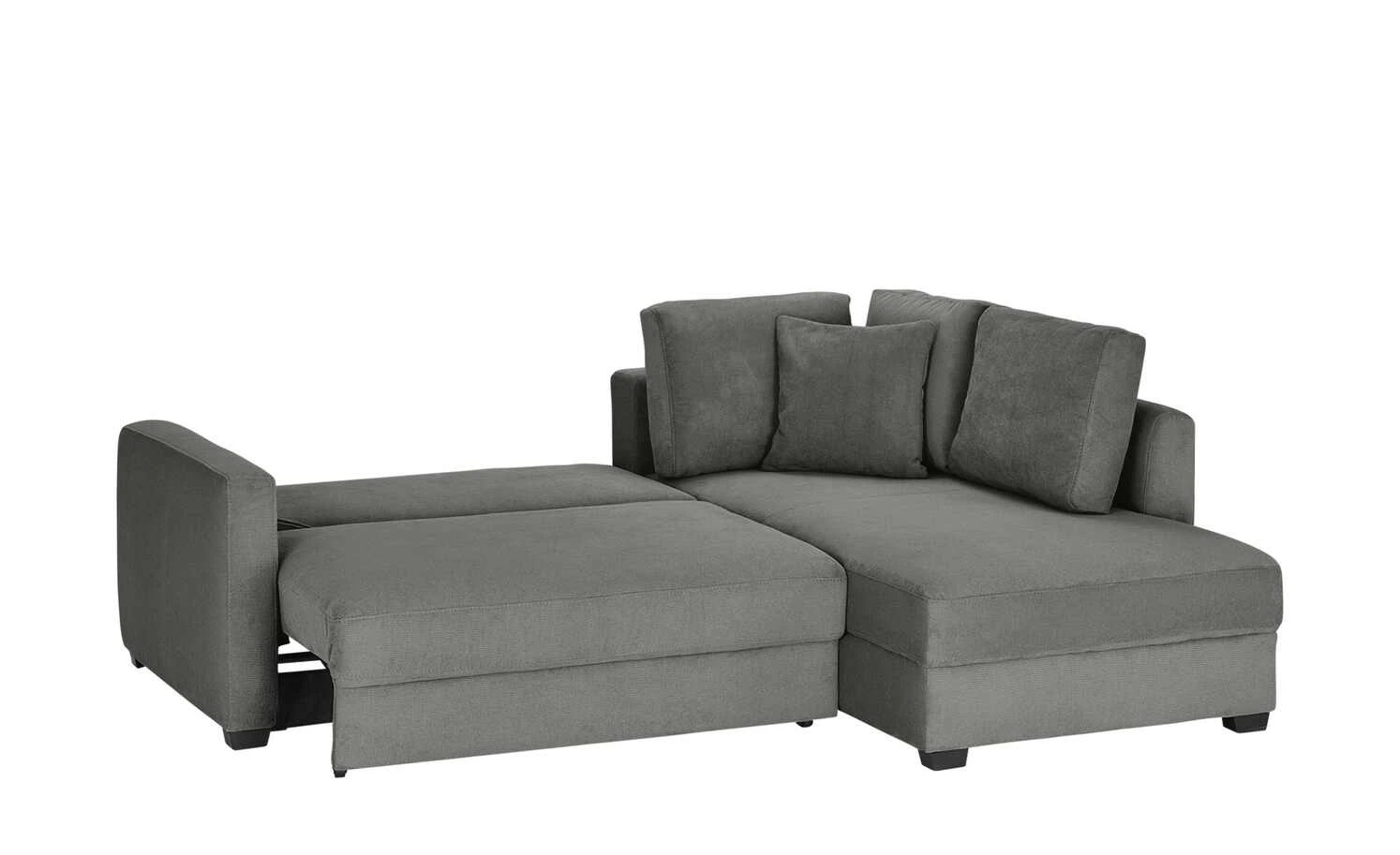 bobb Ecksofa mit Boxspringpolsterung Lisa de Luxe | Grau rechts Webstoff 10 bobb Ecksofa mit Boxspringpolsterung Lisa de Luxe | Grau rechts Webstoff – Bild 8
