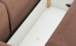 bobb Ecksofa mit Boxspringpolsterung Lisa de Luxe | Coral (Braun) rechts Webstoff -Sofas Verkaufsladen 27408501 10 202207011246