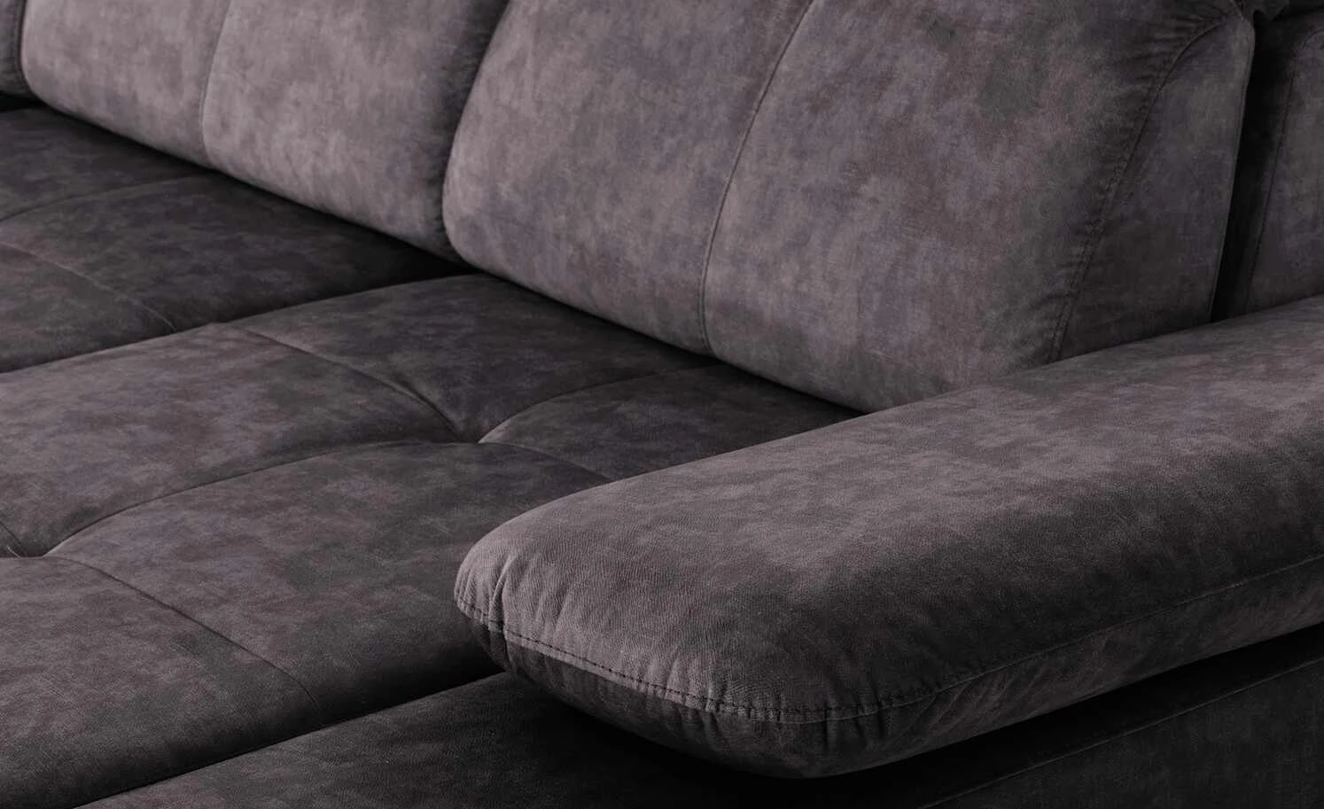 switch Wohnlandschaft Avilla | Schlamm (Dunkelgrau-Lila) links Grundfunktion 9 switch Wohnlandschaft Avilla | Schlamm (Dunkelgrau-Lila) links Grundfunktion – Bild 7