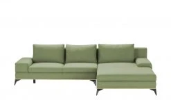 switch Ecksofa Manila | Grün meliert (Grün-Beige) rechts ohne