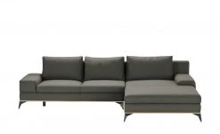 switch Ecksofa Manila | Braun Meliert (Braun-Grau) rechts ohne