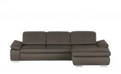 Lounge Collection Ecksofa Kathrin | Nougat (Braun-Grau) rechts Grundfunktion