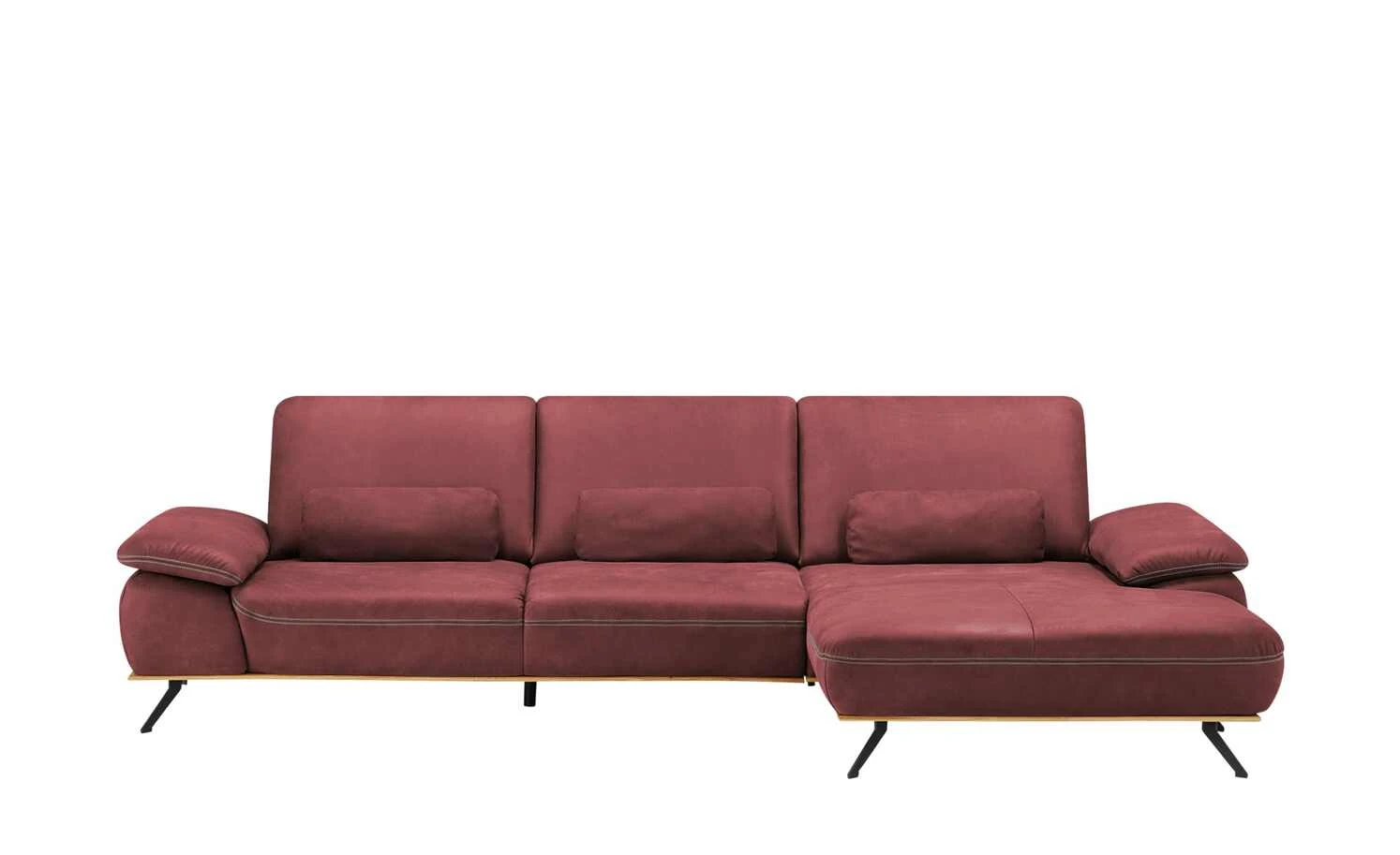 meinSofa Ecksofa Fiona | Barolo (Rot-Braun) rechts Erweiterte Funktion 7 meinSofa Ecksofa Fiona | Barolo (Rot-Braun) rechts Erweiterte Funktion – Bild 5