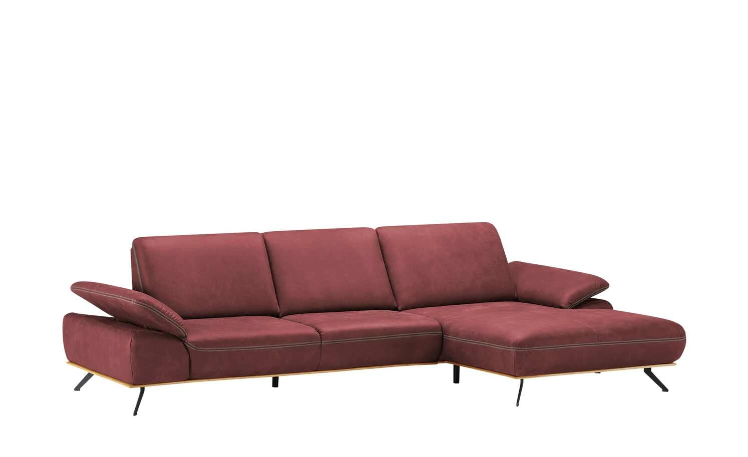 meinSofa Ecksofa Fiona | Barolo (Rot-Braun) rechts Erweiterte Funktion 9 meinSofa Ecksofa Fiona | Barolo (Rot-Braun) rechts Erweiterte Funktion – Bild 7