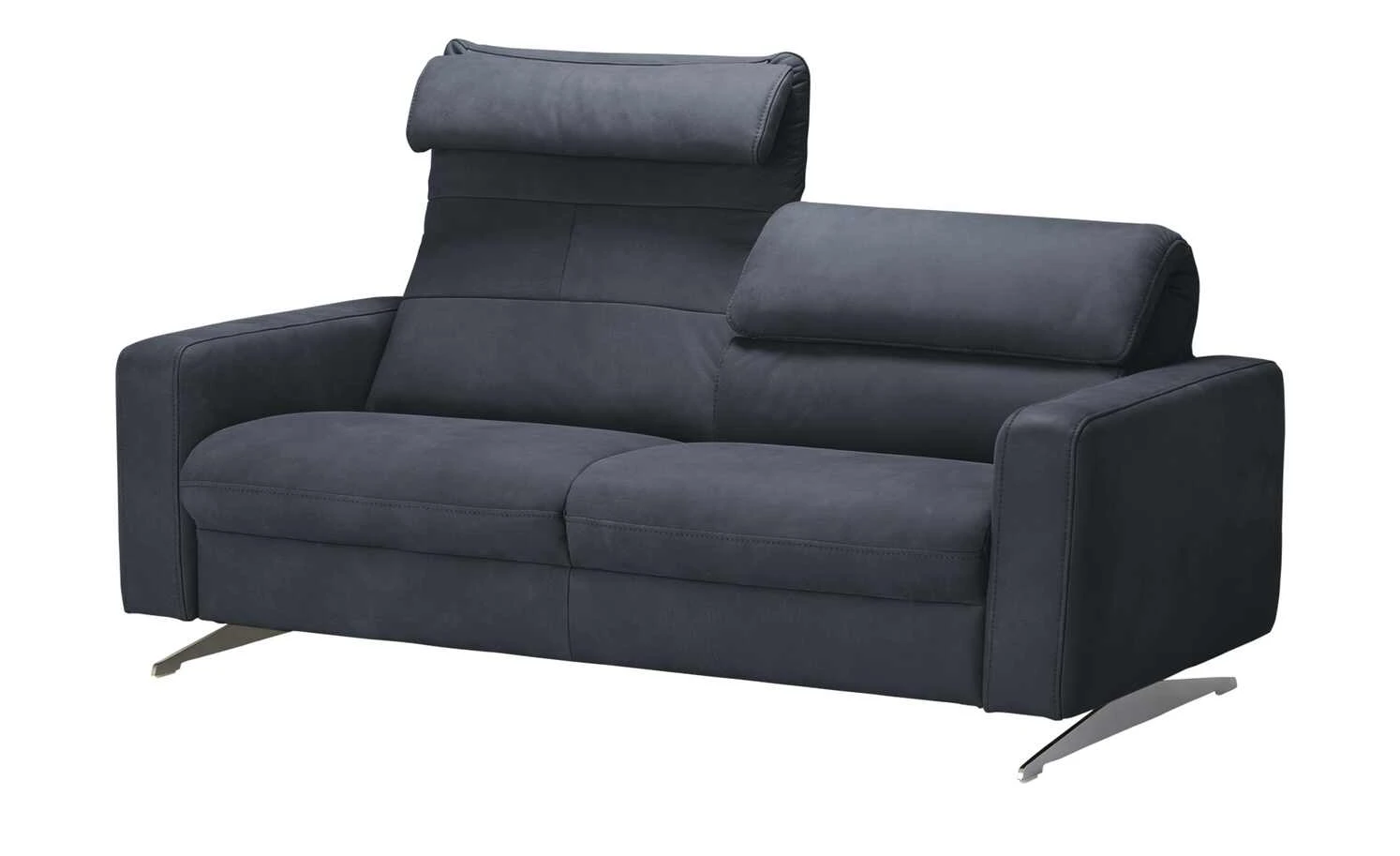 Wohnwert Ledersofa Carisma | Nightblue (Dunkelblau) 5 Wohnwert Ledersofa Carisma | Nightblue (Dunkelblau) – Bild 3