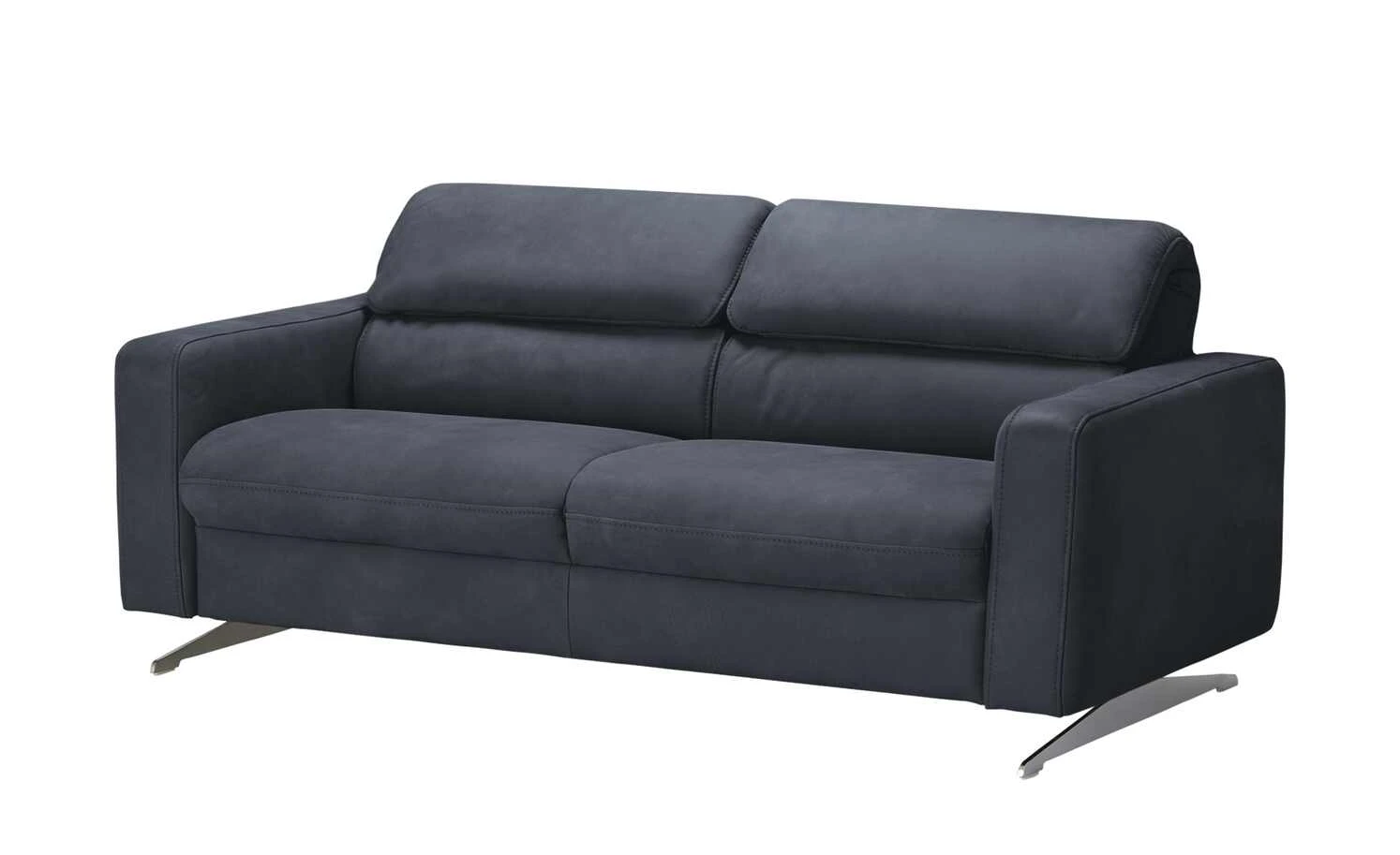 Wohnwert Ledersofa Carisma | Nightblue (Dunkelblau) 6 Wohnwert Ledersofa Carisma | Nightblue (Dunkelblau) – Bild 4