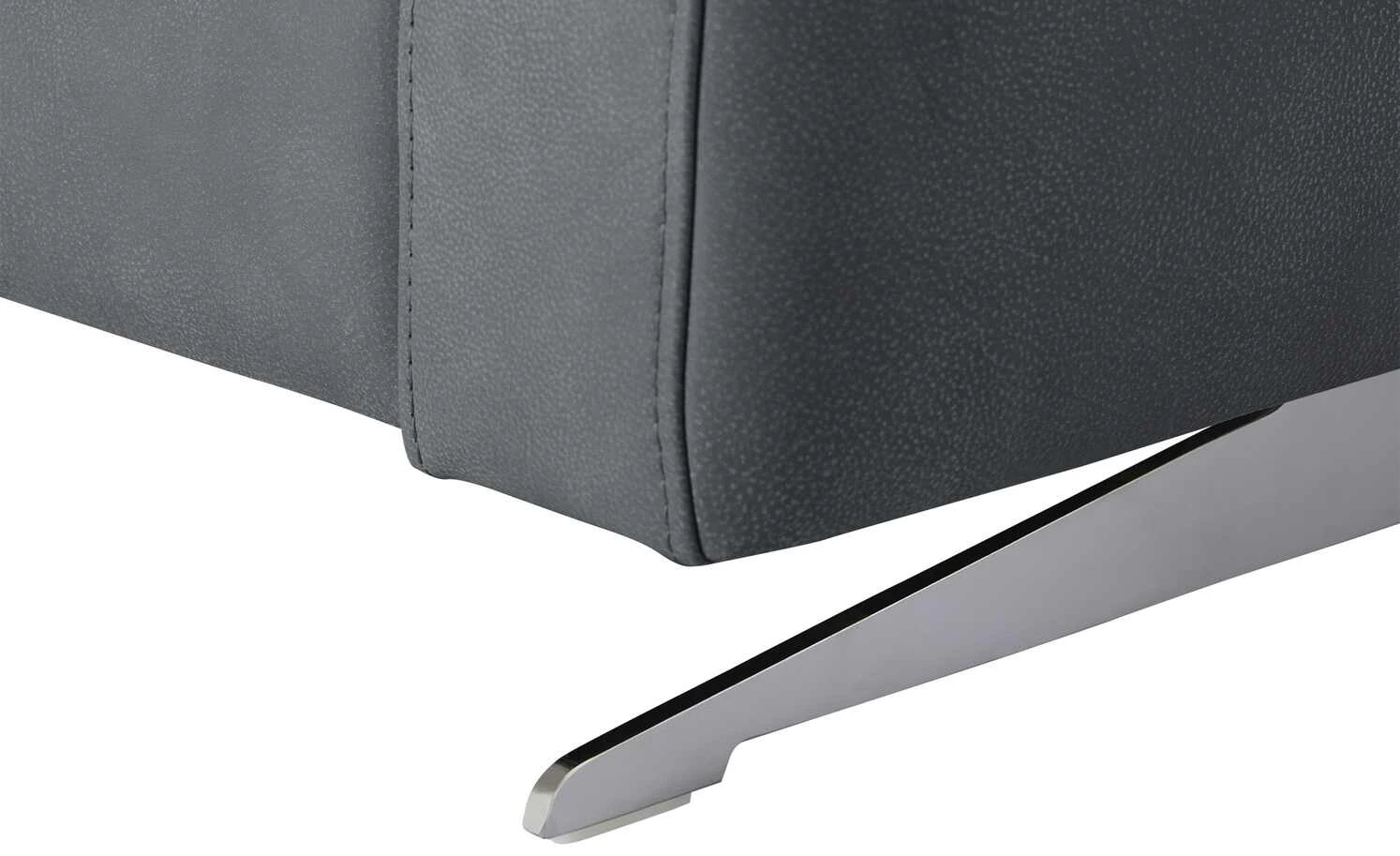 Wohnwert Ledersofa Carisma | Graphit (Dunkelgrau) Grundfunktion 4 Wohnwert Ledersofa Carisma | Graphit (Dunkelgrau) Grundfunktion – Bild 2