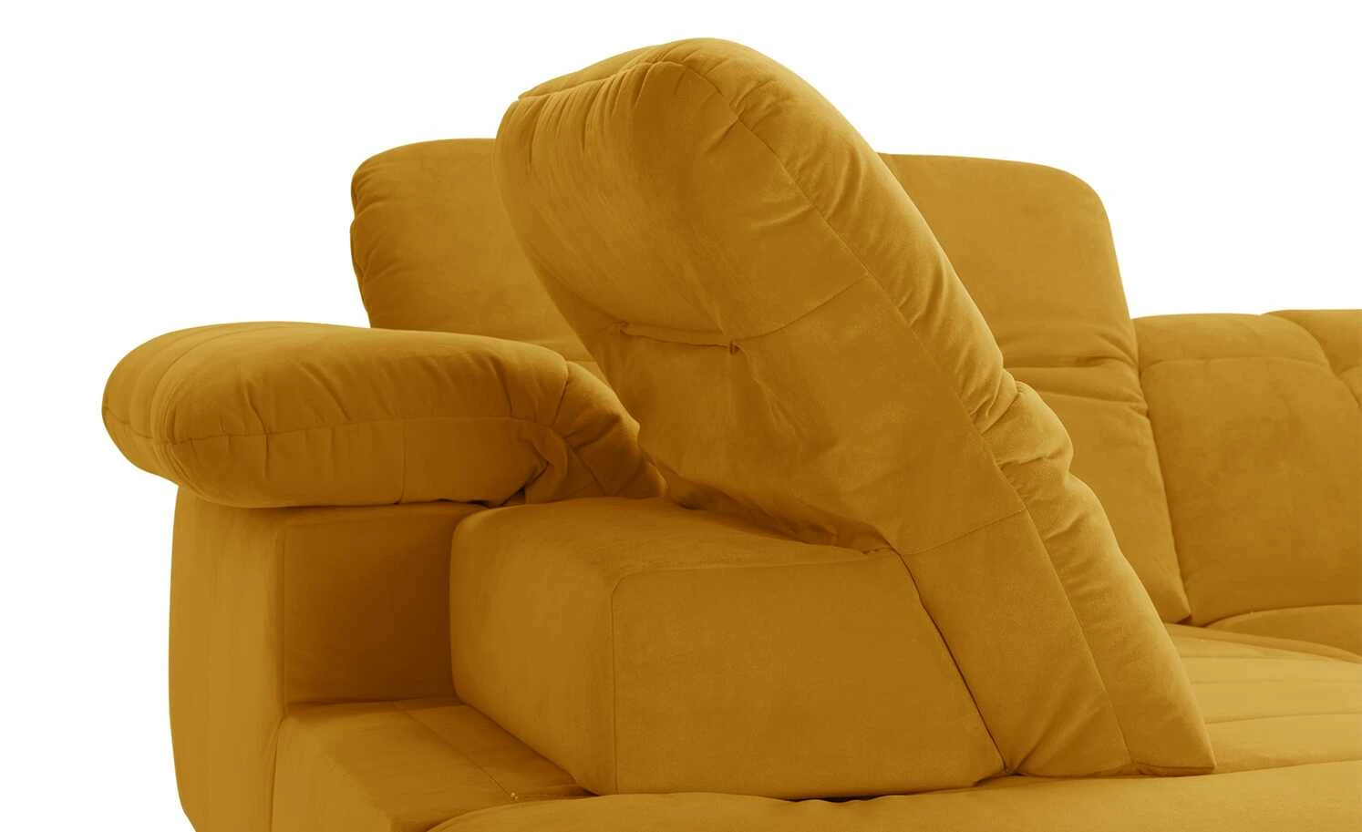 Lounge Collection Wohnlandschaft Sarina | Curry (Gelb) links Erweiterte Funktion 8 Lounge Collection Wohnlandschaft Sarina | Curry (Gelb) links Erweiterte Funktion – Bild 6