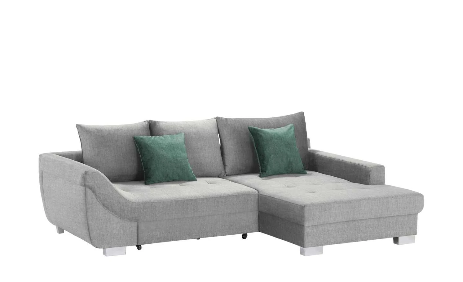bobb Ecksofa Melody | Silbergrau Mikrofaser rechts 14 bobb Ecksofa Melody | Silbergrau Mikrofaser rechts – Bild 12