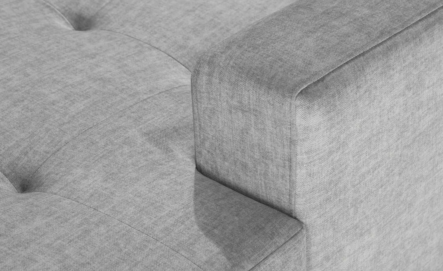 bobb Ecksofa Melody | Silbergrau Mikrofaser rechts 12 bobb Ecksofa Melody | Silbergrau Mikrofaser rechts – Bild 10