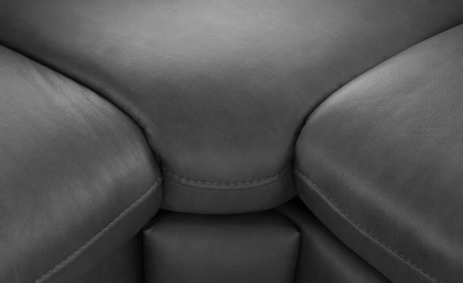 Wohnwert Ecksofa Leder Yola | Anthrazit (Dunkelgrau) links ohne 9 Wohnwert Ecksofa Leder Yola | Anthrazit (Dunkelgrau) links ohne – Bild 7