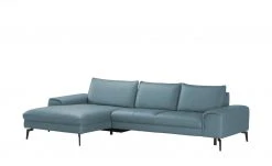 Wohnwert Ecksofa Leder Kalea | Ocean (Petrol) links ohne -Sofas Verkaufsladen 28400129 4 202108121318