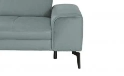 Wohnwert Ecksofa Leder Kalea | Steel (Blau-Grau) links ohne -Sofas Verkaufsladen 28400130 5 202108121318