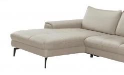 Wohnwert Ecksofa Leder Kalea | Granit (Hellgrau) links ohne -Sofas Verkaufsladen 28400133 4 202108121318