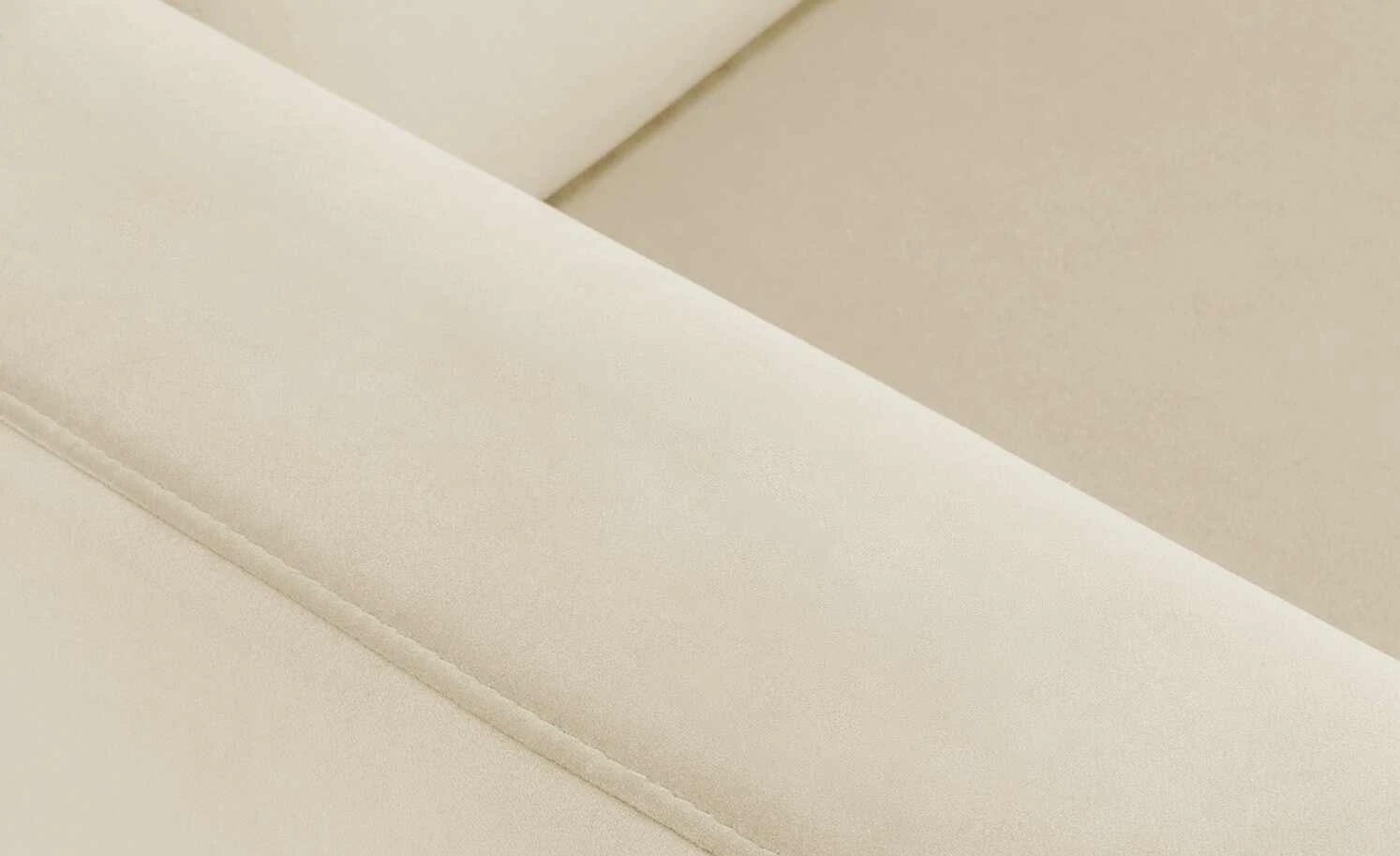 meinSofa Wohnlandschaft Grace | Natur (Creme) rechts ohne 5 meinSofa Wohnlandschaft Grace | Natur (Creme) rechts ohne – Bild 3