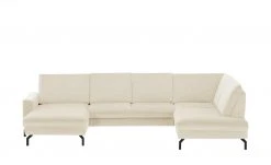 meinSofa Wohnlandschaft Grace | Natur (Creme) rechts ohne