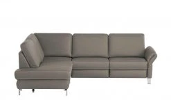 medium Ecksofa Medium Plus | Grey (Grau) links ohne
