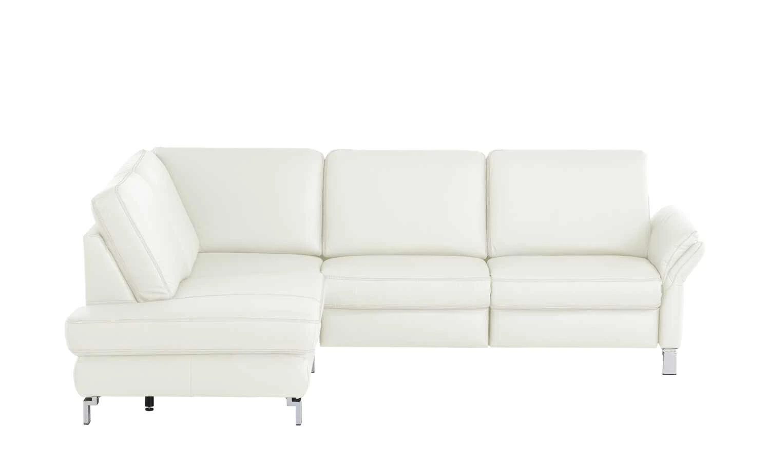medium Ecksofa Medium Plus | White (Weiß) links ohne 3 medium Ecksofa Medium Plus | White (Weiß) links ohne