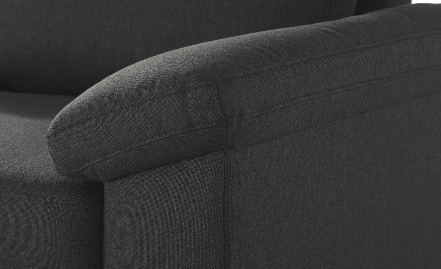 Recamiere Bena | Anthrazit (Dunkelgrau) rechts, rechts 9 Recamiere Bena | Anthrazit (Dunkelgrau) rechts, rechts – Bild 7