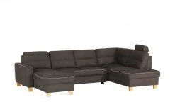 uno Wohnlandschaft mit Schlaffunktion Vito | Dunkelbraun rechts Erweiterte Funktion -Sofas Verkaufsladen 28401583 15 202109241236