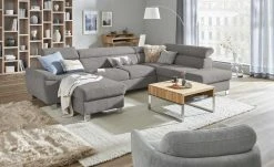 uno Wohnlandschaft Avola | Grau (Grau-Braun) rechts