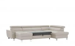 uno Wohnlandschaft Avola | Platin (Hellgrau) rechts Erweiterte Funktion -Sofas Verkaufsladen 28401595 13 202201112238