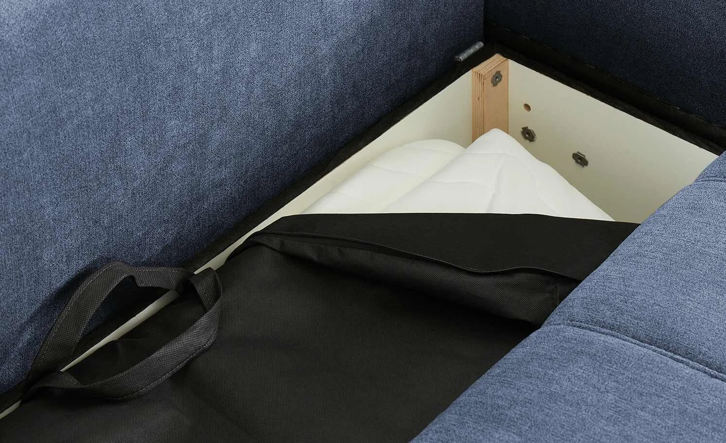 Ecksofa Mykonos de Luxe | Marineblau 4 Ecksofa Mykonos de Luxe | Marineblau – Bild 2