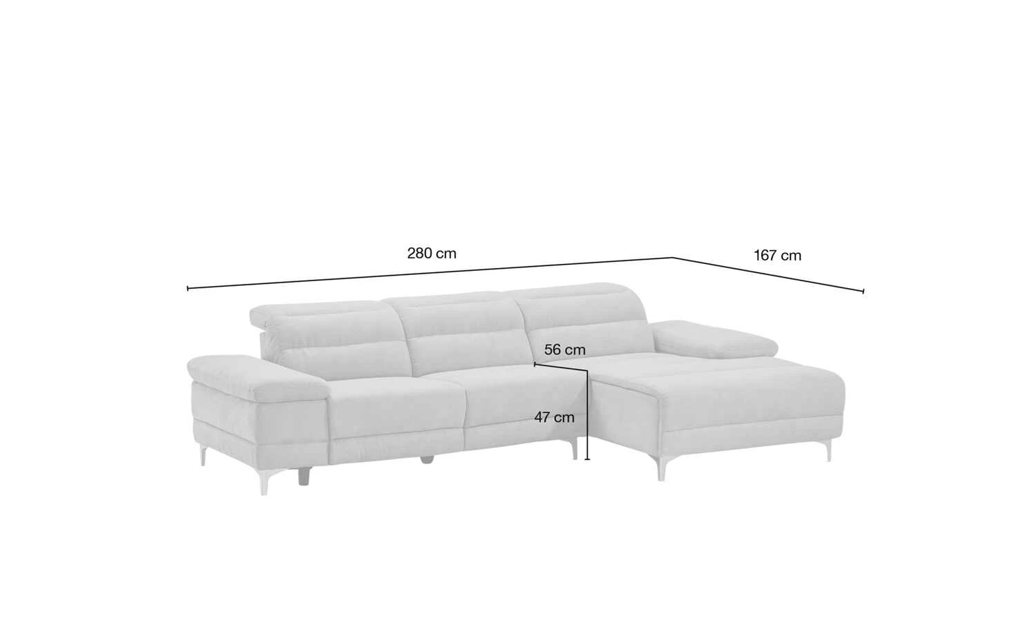 uno Ecksofa Gina | rechts 17 uno Ecksofa Gina | rechts – Bild 15