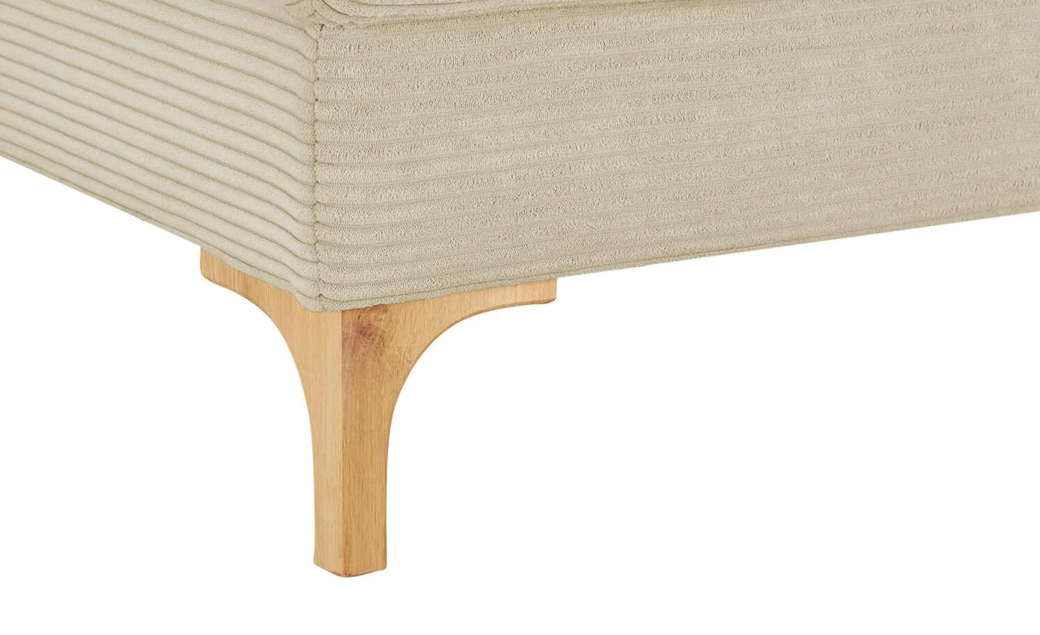 VIVA Cord-Sofa Capa | Nature (Beige) rechts 7 VIVA Cord-Sofa Capa | Nature (Beige) rechts – Bild 5