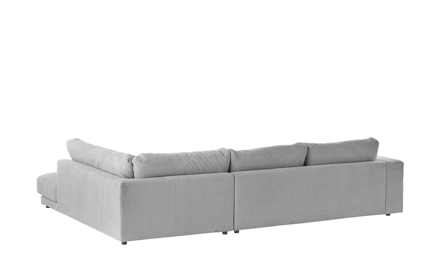 VIVA Cord-Ecksofa Sila | Grey (Grau) rechts 5 VIVA Cord-Ecksofa Sila | Grey (Grau) rechts – Bild 3