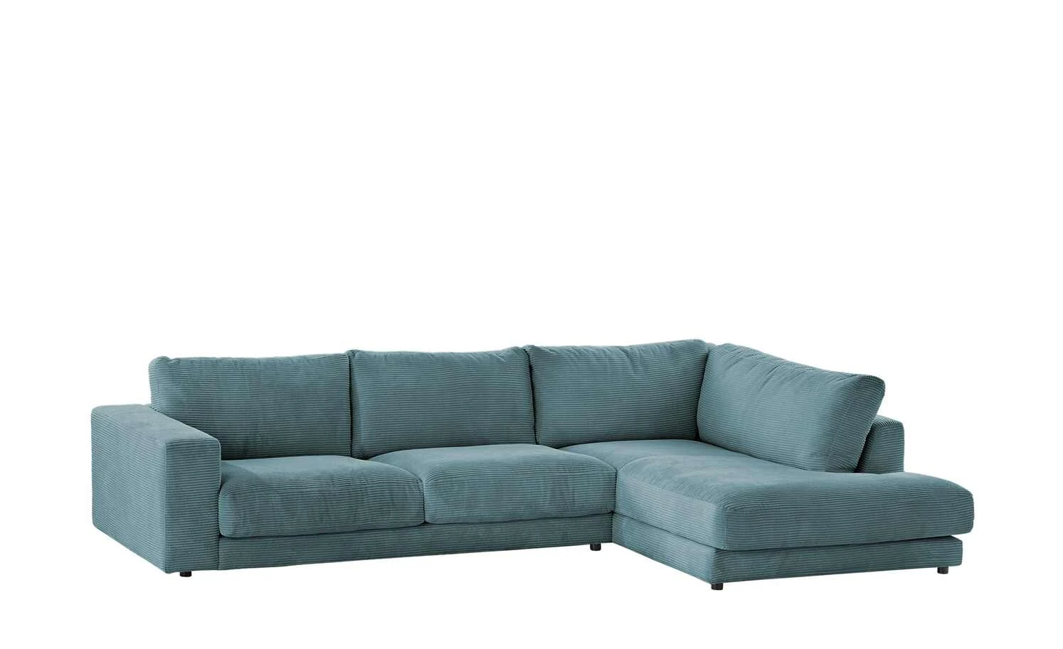 VIVA Cord-Ecksofa Sila | Petrol rechts 10 VIVA Cord-Ecksofa Sila | Petrol rechts – Bild 8