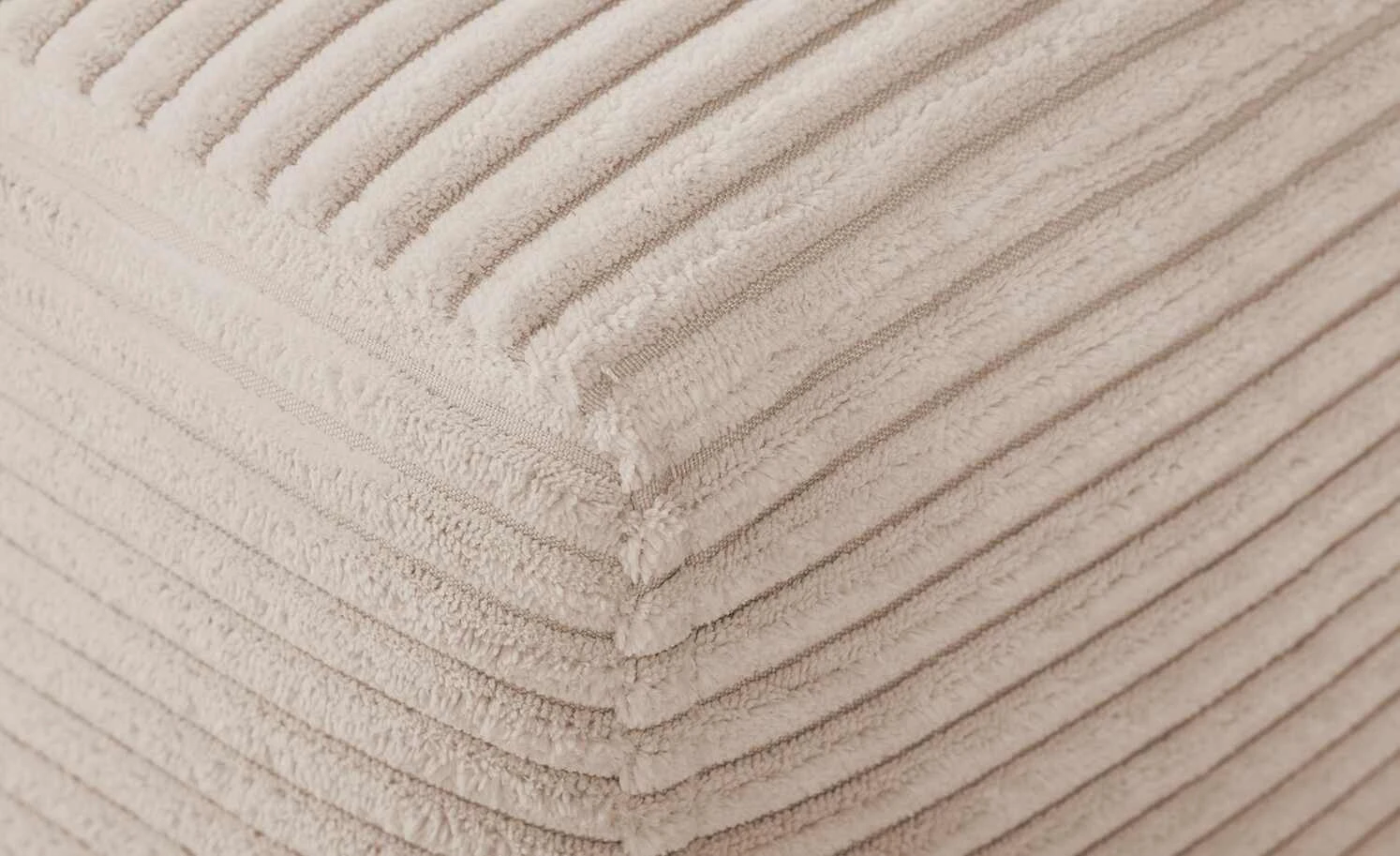 VIVA Cord-Ecksofa Sila | Taupe (Hellbraun) rechts 7 VIVA Cord-Ecksofa Sila | Taupe (Hellbraun) rechts – Bild 5