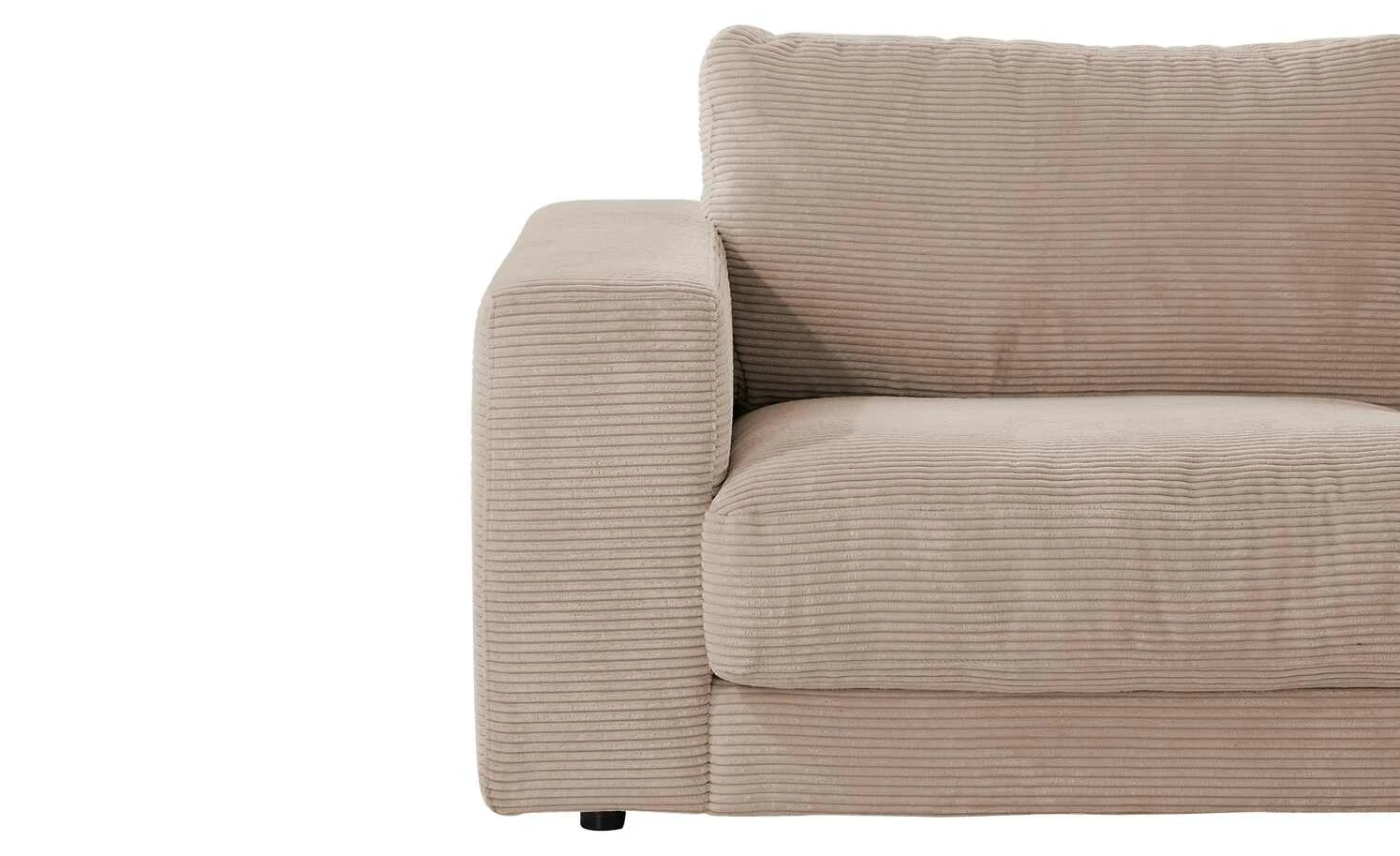 VIVA Cord-Ecksofa Sila | Taupe (Hellbraun) rechts 10 VIVA Cord-Ecksofa Sila | Taupe (Hellbraun) rechts – Bild 8