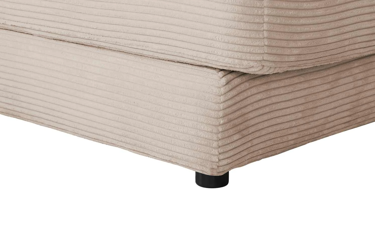 VIVA Cord-Ecksofa Sila | Taupe (Hellbraun) rechts 11 VIVA Cord-Ecksofa Sila | Taupe (Hellbraun) rechts – Bild 9