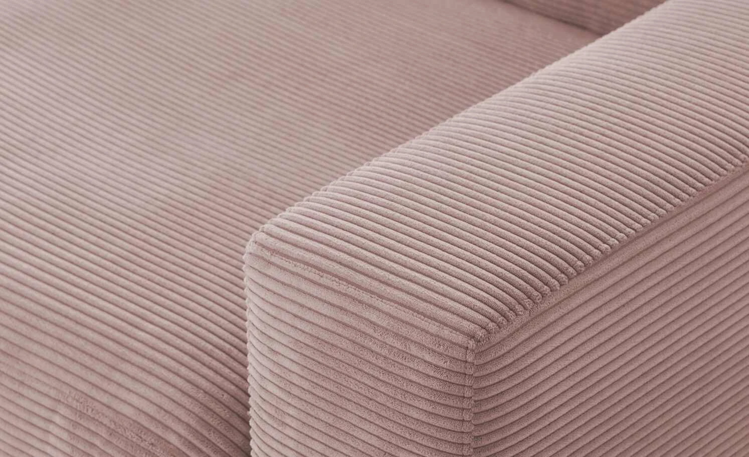 VIVA Cordsofa Sila | Rosa 4 VIVA Cordsofa Sila | Rosa – Bild 2