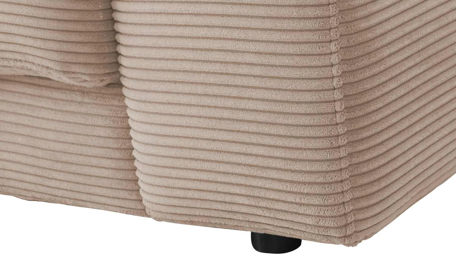 VIVA Cordsofa Sila | Taupe (Hellbraun) 7 VIVA Cordsofa Sila | Taupe (Hellbraun) – Bild 5