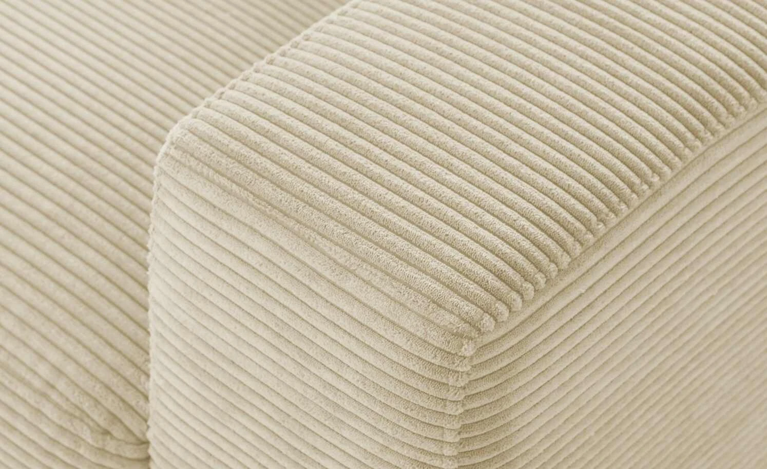VIVA Megasessel aus Cord Sila | Nature (Creme) 4 VIVA Megasessel aus Cord Sila | Nature (Creme) – Bild 2
