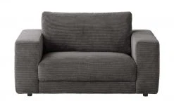 VIVA Megasessel aus Cord Sila | Dark Grey (Anthrazit)