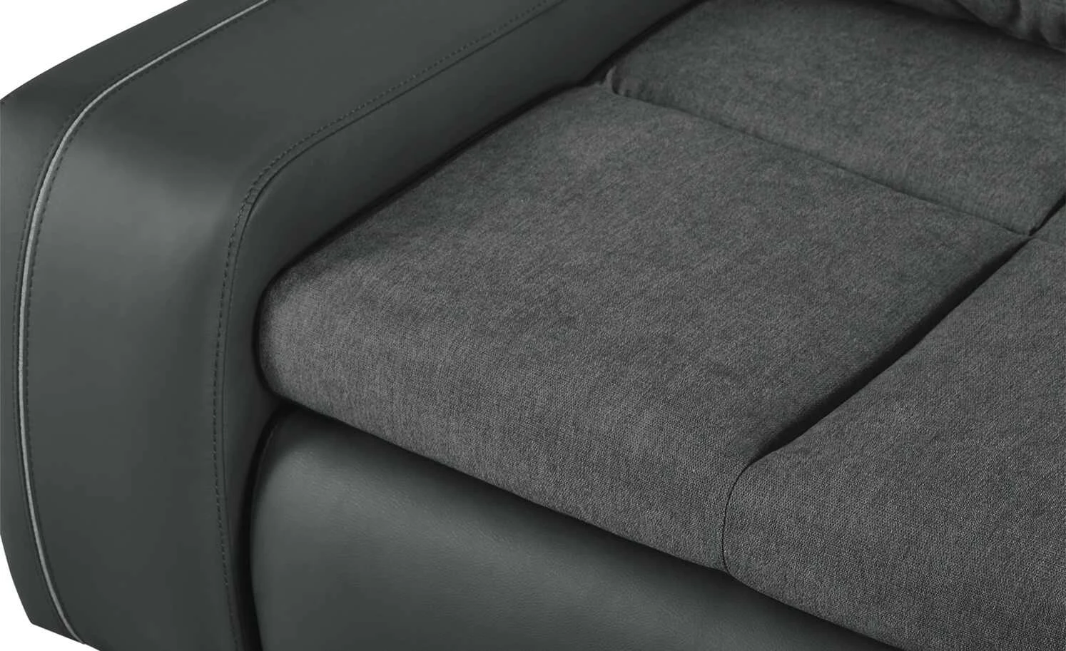 switch Ecksofa mit 2 Sitzhocker Riva | Schwarz rechts ohne 11 switch Ecksofa mit 2 Sitzhocker Riva | Schwarz rechts ohne – Bild 9