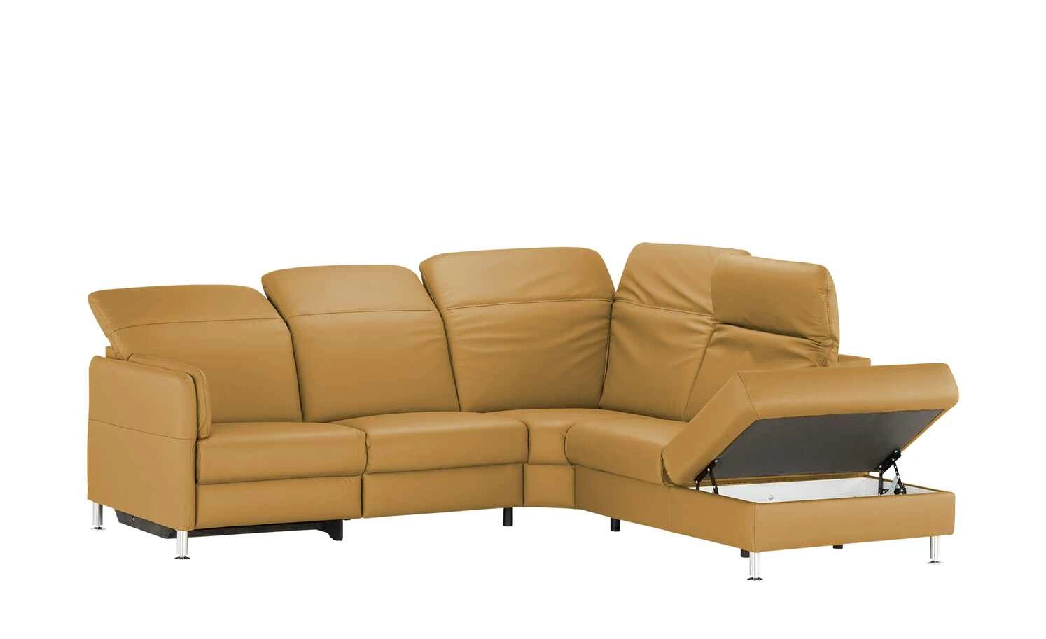 meinSofa Ecksofa Leon | Kurkuma (Gelb) rechts Erweiterte Funktion 4 meinSofa Ecksofa Leon | Kurkuma (Gelb) rechts Erweiterte Funktion – Bild 2