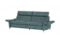 himolla Ledersofa 1926 | Türkis (Blau-Grau) Grundfunktion -Sofas Verkaufsladen 28403611 12 202109022234