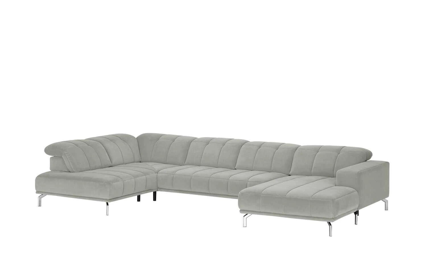 Lounge Collection Wohnlandschaft Sarina | Silver (Hellgrau) links Grundfunktion 12 Lounge Collection Wohnlandschaft Sarina | Silver (Hellgrau) links Grundfunktion – Bild 10