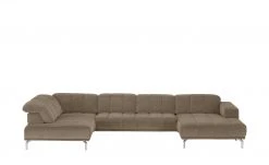 Lounge Collection Wohnlandschaft Sarina | Braun links Grundfunktion