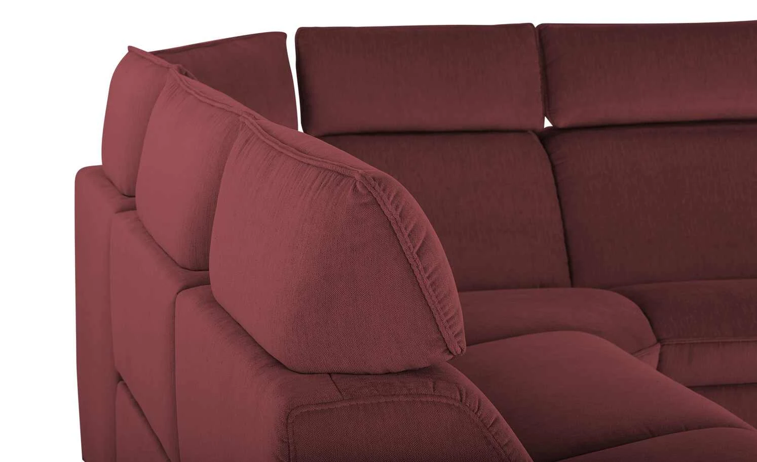 himolla Ecksofa 1926 | Merlot (Dunkelrot) rechts Grundfunktion 6 himolla Ecksofa 1926 | Merlot (Dunkelrot) rechts Grundfunktion – Bild 4