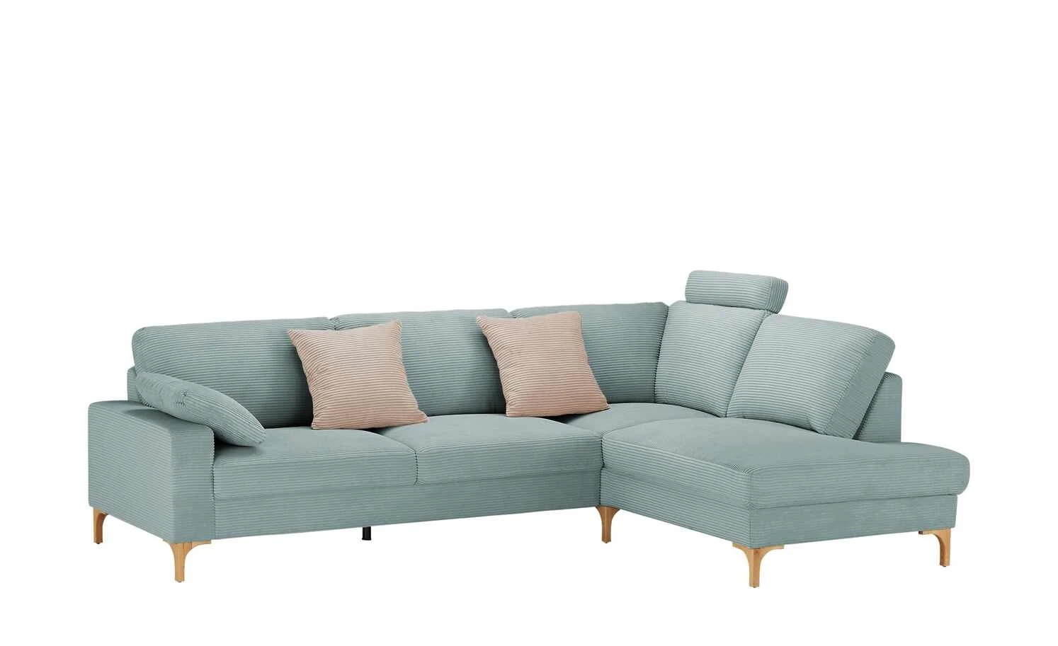 VIVA Cord-Sofa Capa | Light Blue (Hellblau) rechts 15 VIVA Cord-Sofa Capa | Light Blue (Hellblau) rechts – Bild 13