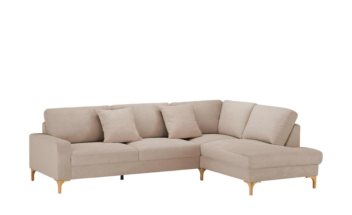 VIVA Cord-Sofa Capa | Taupe (Hellbraun) rechts 14 VIVA Cord-Sofa Capa | Taupe (Hellbraun) rechts – Bild 12